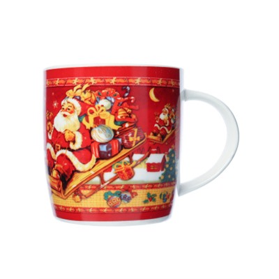 Кружка новогодняя 400 мл / Q151/FD602 /уп 72/ 2 СОРТ
