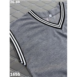Жилет 1655 серый