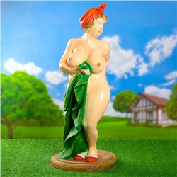 Садовая фигура из полистоуна «Банщица», 98×40×40 см