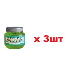 Styler Гель для волос нормальной фиксации 250мл 3шт