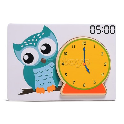 Игра развивающая "Изучаем время"