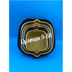 Набор дуршлаг+миска (4 шт)