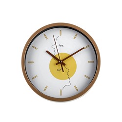 Часы настенные классические «Лица», бесшумные, плавный ход, d=20 см, от батарейки 1×АА