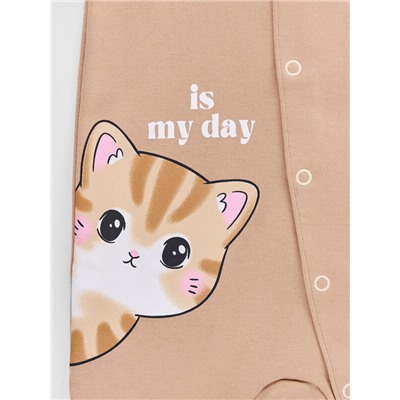 ПОЛУКОМБИНЕЗОН НАТЕЛЬНЫЙ ДЕТСКИЙ 13021