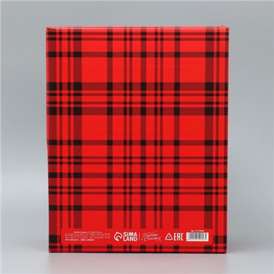 Коробка подарочная новогодняя складная «Волшебных моментов», 31×25.5×16 см