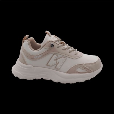 Кроссовки А861-20 бежевые