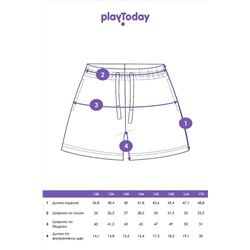 Шорты, 2 шт. PLAYTODAY, 1121705