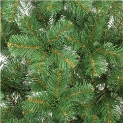 Искусственная ёлка «Европейская» 210 см, d нижнего яруса 121 см, 704 ПВХ ветки отгибаются