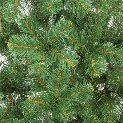 Искусственная ёлка «Европейская» 210 см, d нижнего яруса 121 см, 704 ПВХ ветки отгибаются