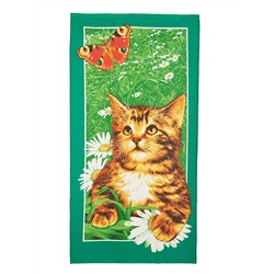 Полотенце ваф.Котенок 150*75см