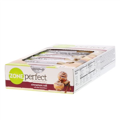 ZonePerfect, Питательный батончик, корица, 12 шт., 50 г (1,76 унции) каждый