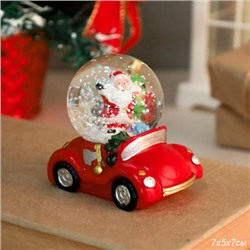 Новогоднее украшение шар 4,5 см / 7091 /уп 12/96/микс 4 вида БЕЗ ВЫБОРА ФОРМЫ