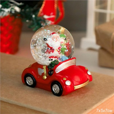 Новогоднее украшение шар 4,5 см / 7091 /уп 12/96/микс 4 вида БЕЗ ВЫБОРА ФОРМЫ