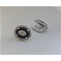 Серьги с керамикой