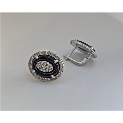 Серьги с керамикой