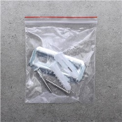 Мыльница настенная Accoona A11102-1, решетка, хром