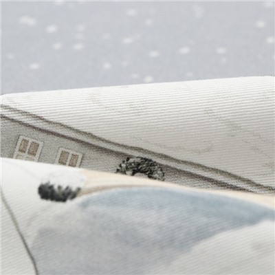 Дорожка «Этель» «Зимняя деревня» 40×149 см, 100% хл, саржа 190 г/м²