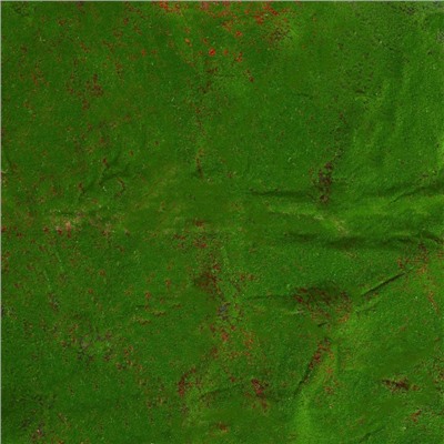 Мох искусственный, декоративный, полотно 1 × 1 м, рельефный, камни, Greengo