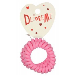 Резинки для волос 3 шт СПИРАЛЬНАЯ В ТКАНЕВОЙ ОПЛЕТКЕ 2-712/209 DecoreMe