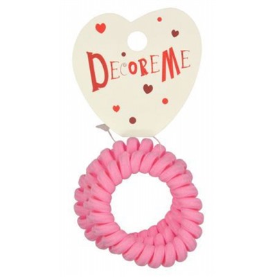 Резинки для волос 3 шт СПИРАЛЬНАЯ В ТКАНЕВОЙ ОПЛЕТКЕ 2-712/209 DecoreMe