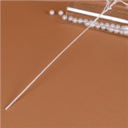 Ветка декоративная стеклярус 79 см / SA16068 /уп 80/320/белая ветка