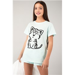 Хлопковая пижама для девочки Happyfox