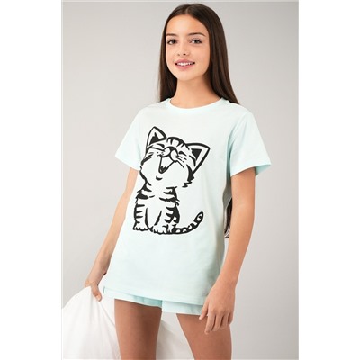 Хлопковая пижама для девочки Happyfox