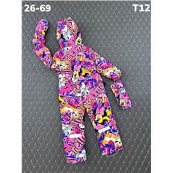 Комбинезон T12  розовый