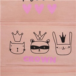 Кармашек текстильный «Этель» Little fairytale, 3 отделения, 34×63.5 см