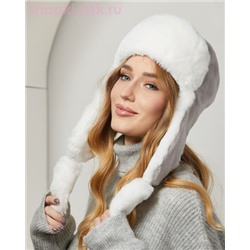 Норд кролик/песец Ушанка женская (56-58)