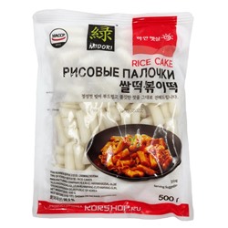 Тток - рисовый полуфабрикат для Токпоки (толстые брусочки), 500 г Акция