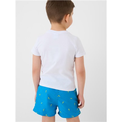 Шорты текстильные плавательные для мальчиков, средней длины