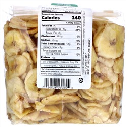 Bergin Fruit and Nut Company, банановые чипсы, 255 г (9 унций)