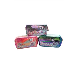 Sunflower Косметичка женская тубус с пайетками, лебедь KRISTALLER, 1135721