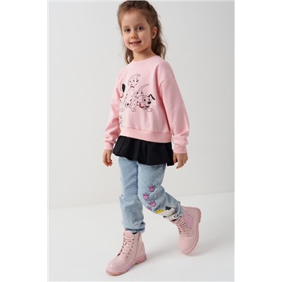 Толстовка трикотажная для девочек PLAYTODAY, 1240143