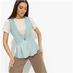 Жилет приталенного силуэта, Стильное комьюнити (мята)