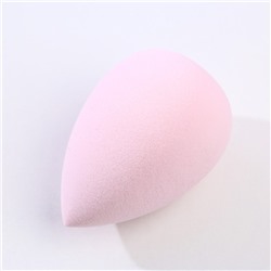 Спонж скошенный Doll face, на пластиковой подставке для сушки и хранения, BEAUTY FOX