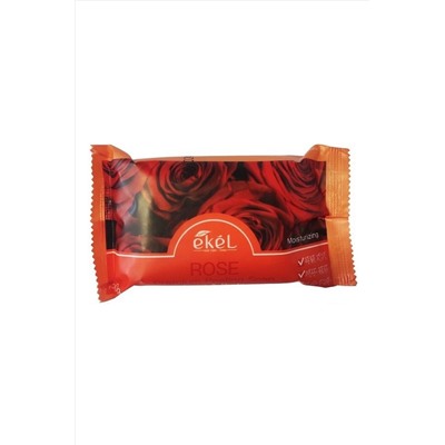 Ekel Косметическое пилинг-мыло для лица и тела с экстрактом розы / Rose Peeling Soap, 150 г KRISTALLER, 1112148