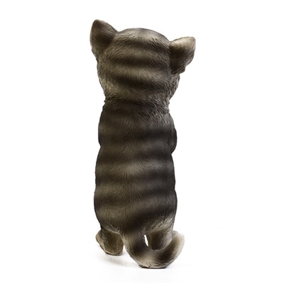 Садовая фигура из полистоуна «Котёнок с мороженым», 19×11×7 см