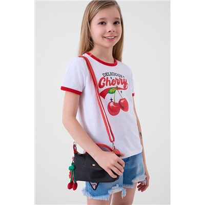 Фуфайка трикотажная для девочек (футболка) PLAYTODAY, 1242977