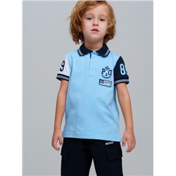 Джемпер трикотажный с воротником поло для мальчиков