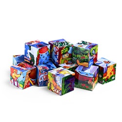 Кубики в картинках 25 "Русские сказки" (из 12-ти штук)