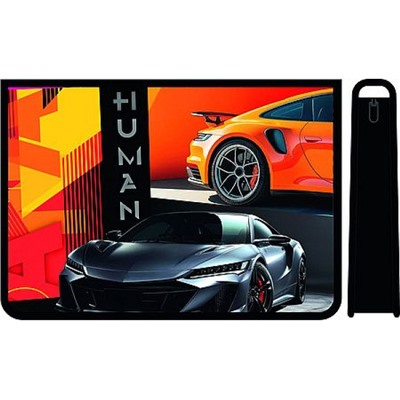 Папка для труда А4 ПТР-22 "СПОРТИВНЫЙ АВТОМОБИЛЬ/SPORT CAR 2026" молния сверху Пчелка