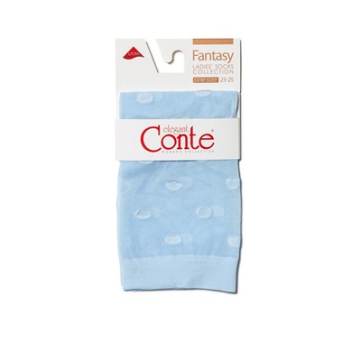 Полиамидные CONTE FANTASY 20 Носки в горошек