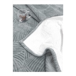 Плед Флайфи ФФ-071 светло-серый НАТАЛИ, 958249