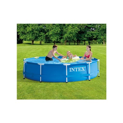 Бассейн каркасный INTEX Metal Frame Pool 28200NP, 305×76 см, от 6 лет, круглый