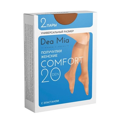 Гольфы Dea Mia Получулки женские COMFORT 20