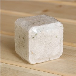 Соляной брикет куб «Кедр» 200 г «Добропаровъ»