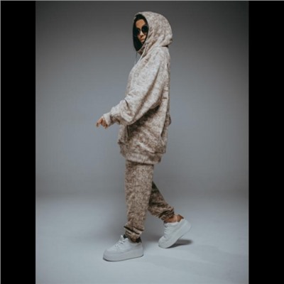 Худи женское Ваниль (Бежевый варёнка)