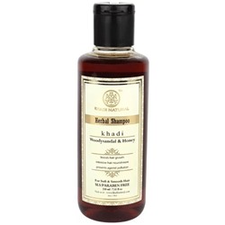 Khadi Natural Шампунь "Сандал и Мед" без СЛС 210 мл